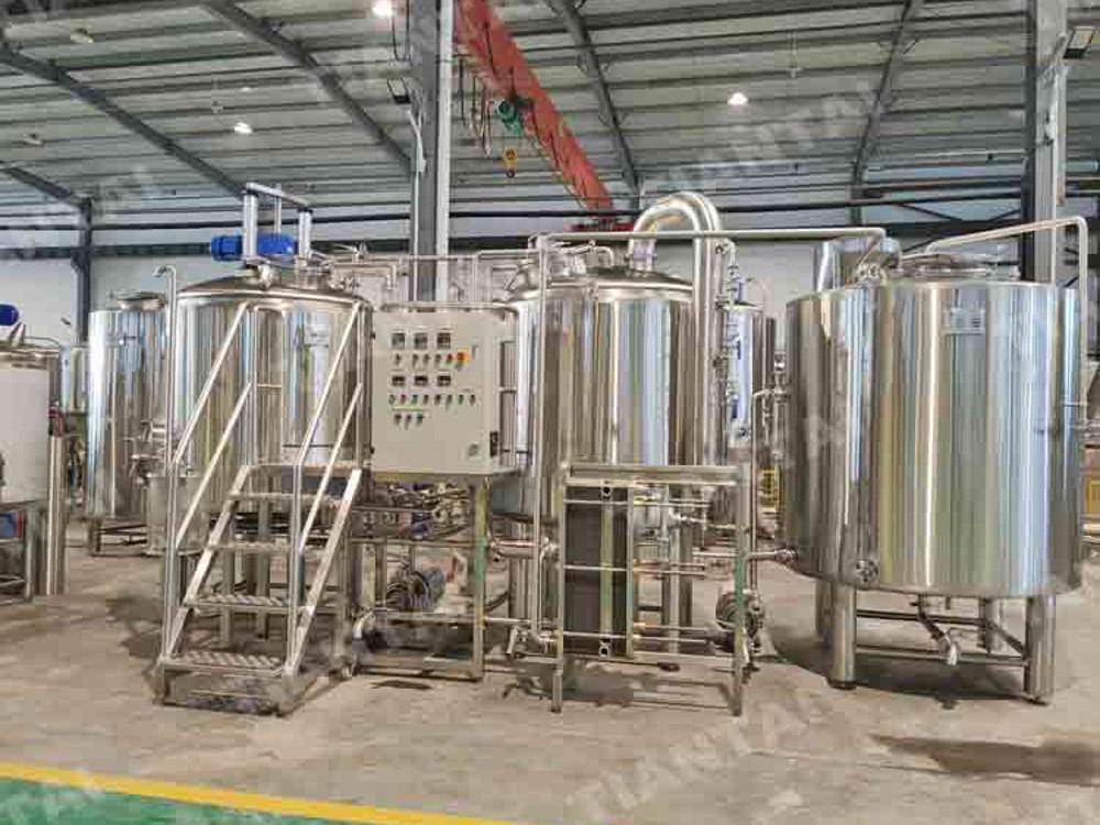 <b>1000L Beer Brewery Equipment Delivered to France</b>